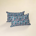 Batik Print Cotton Pillow Covers (Set of 2) 18