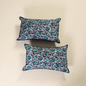 Batik Print Cotton Pillow Covers (Set of 2) 18