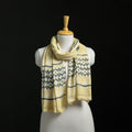Pure Merino Wool Hand Block Akola Print Stole 29