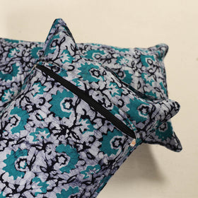 Batik Print Cotton Pillow Covers (Set of 2) 18