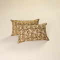 Batik Print Cotton Pillow Covers (Set of 2) 19