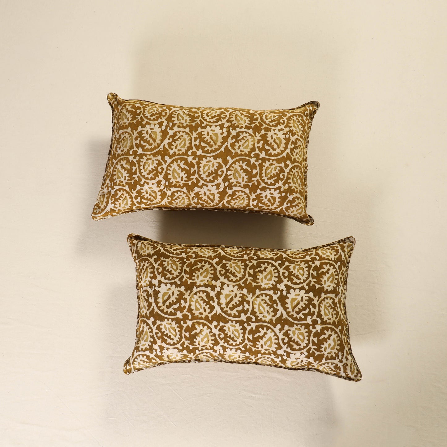 Batik Print Cotton Pillow Covers (Set of 2) 19