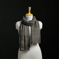Pure Merino Wool Hand Block Akola Print Stole 34