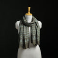 Pure Merino Wool Hand Block Akola Print Stole 35