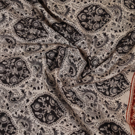 Pedana Hand Block Print Natural Dyed Cotton Kalamkari Scarf 73