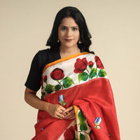 Kantha Embroidery Saree