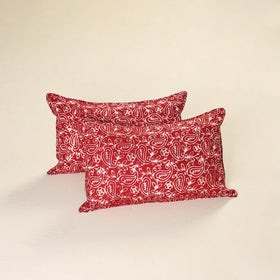 Batik Print Cotton Pillow Covers (Set of 2) 20