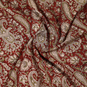 Pedana Hand Block Print Natural Dyed Cotton Kalamkari Scarf 72