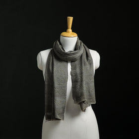 Pure Merino Wool Hand Block Akola Print Stole 37