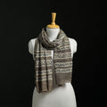 Pure Merino Wool Hand Block Akola Print Stole 38