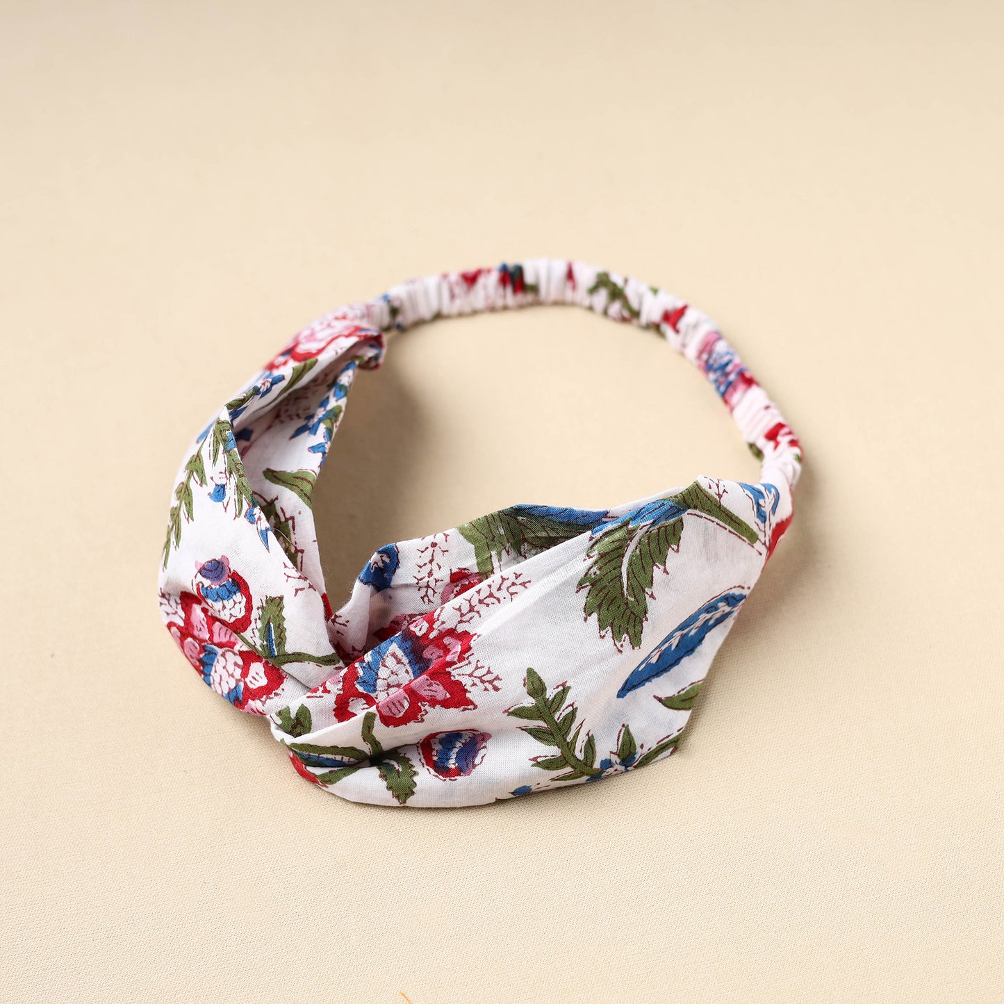 Handcrafted Cotton Elastic Headband 33