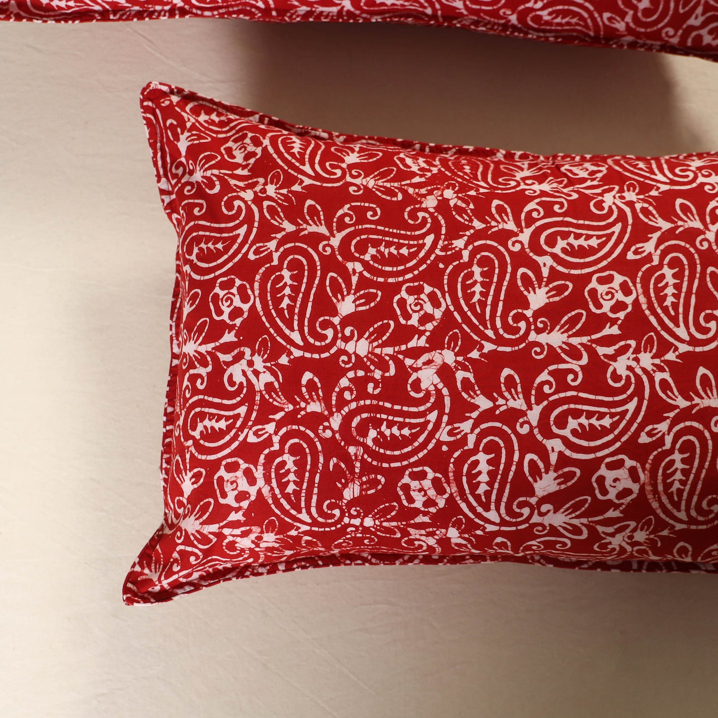 Batik Print Cotton Pillow Covers (Set of 2) 20