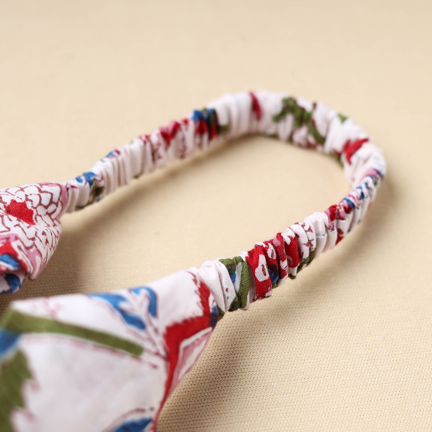 Handcrafted Cotton Elastic Headband 33