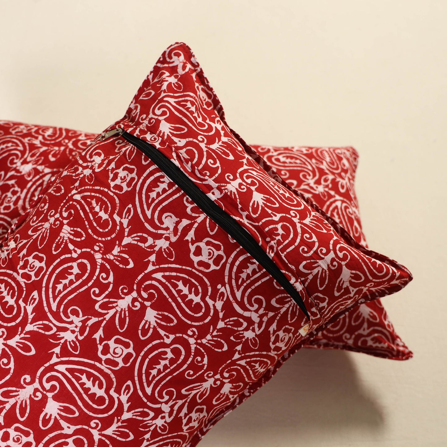 Batik Print Cotton Pillow Covers (Set of 2) 20