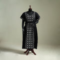 Bengal Kantha Hand Embroidery Cotton Long Kaftan 44