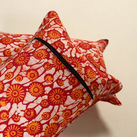 Batik Print Cotton Pillow Covers (Set of 2) 21