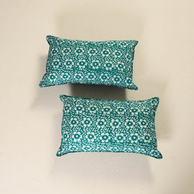 Batik Print Cotton Pillow Covers (Set of 2) 22