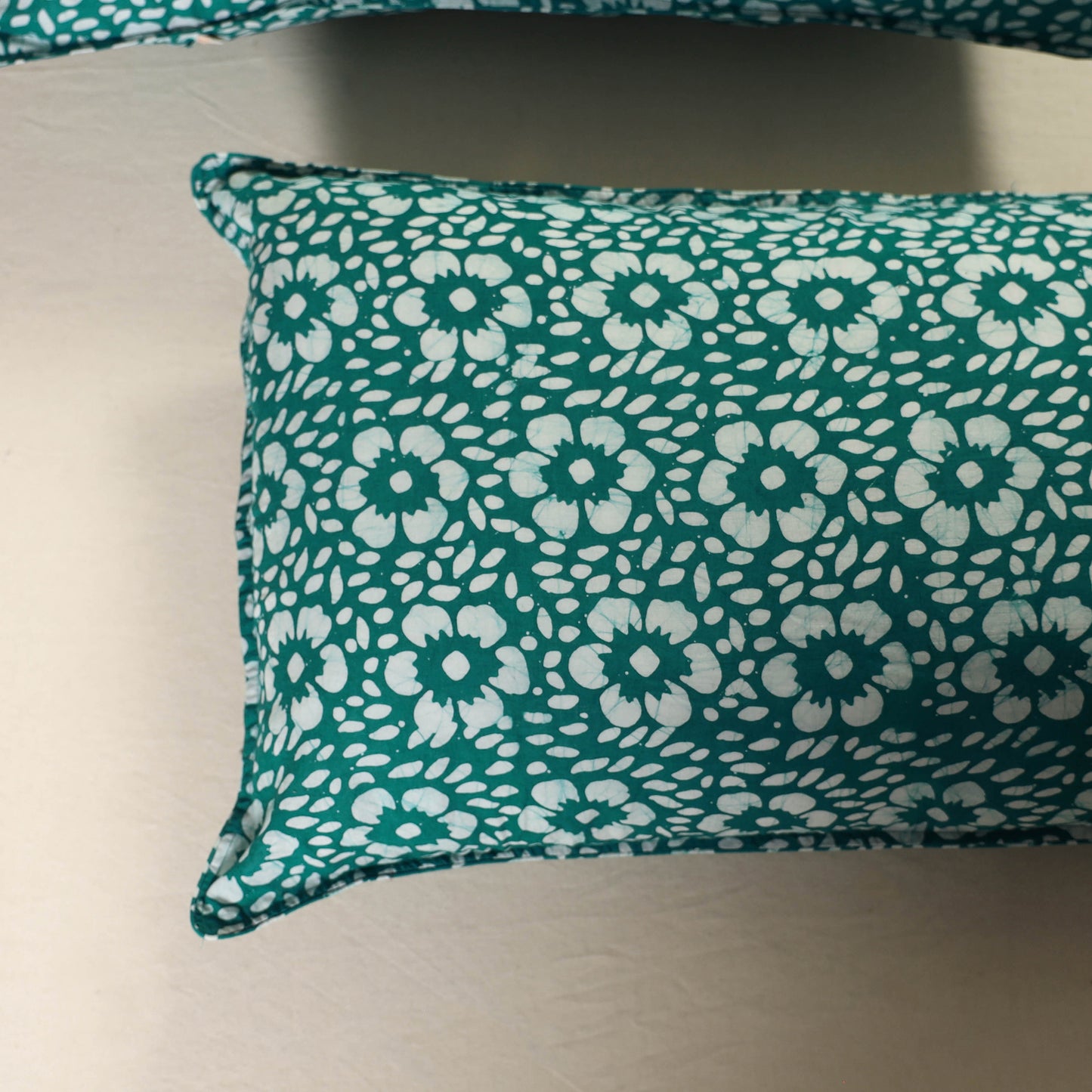 Batik Print Cotton Pillow Covers (Set of 2) 22