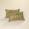 Batik Print Cotton Pillow Covers (Set of 2) 23