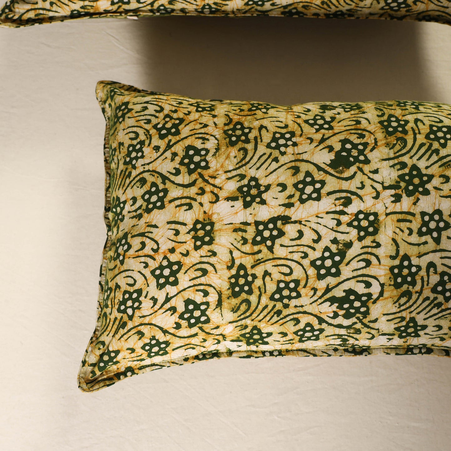 Batik Print Cotton Pillow Covers (Set of 2) 23