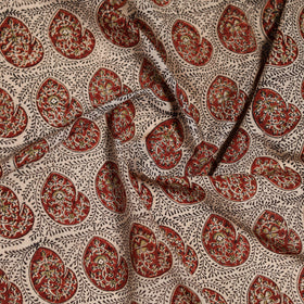 Pedana Hand Block Print Natural Dyed Cotton Kalamkari Scarf 63