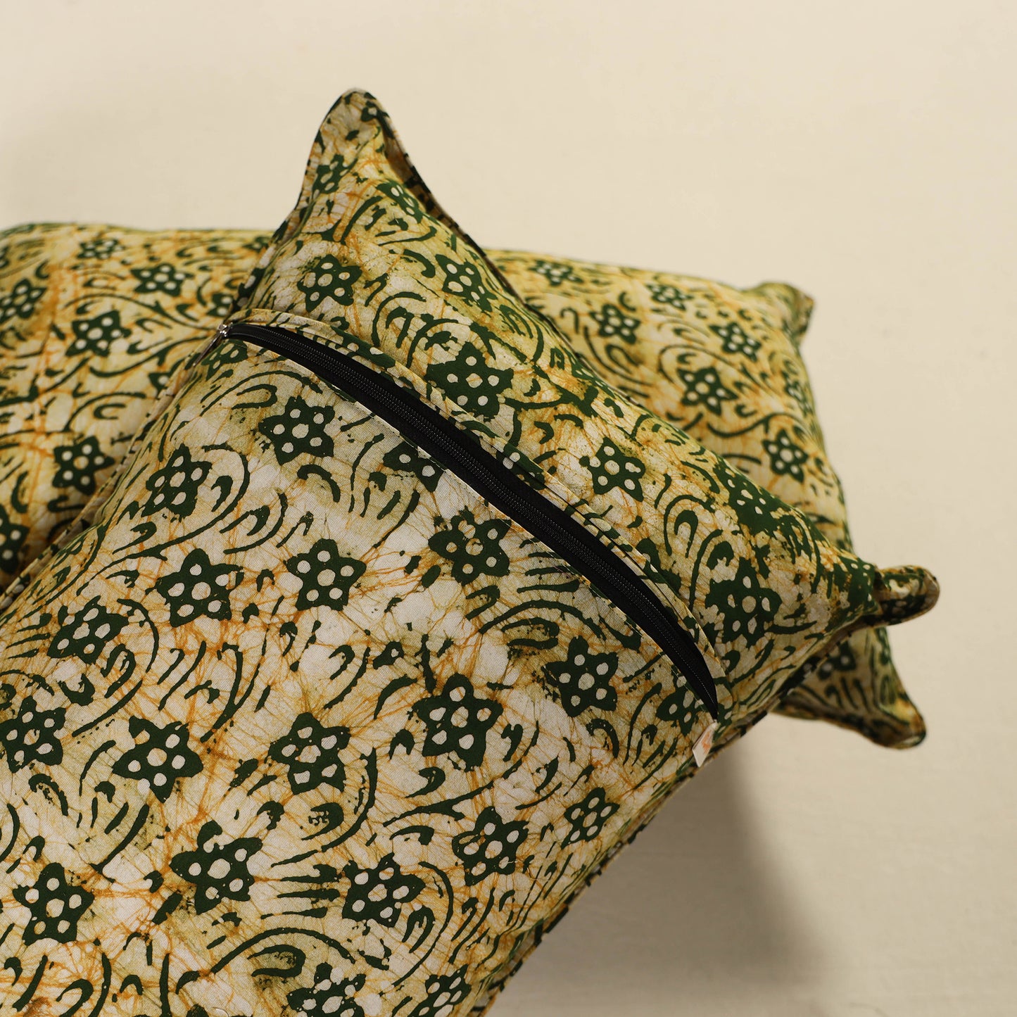 Batik Print Cotton Pillow Covers (Set of 2) 23