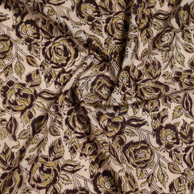 Pedana Hand Block Print Natural Dyed Cotton Kalamkari Scarf 61