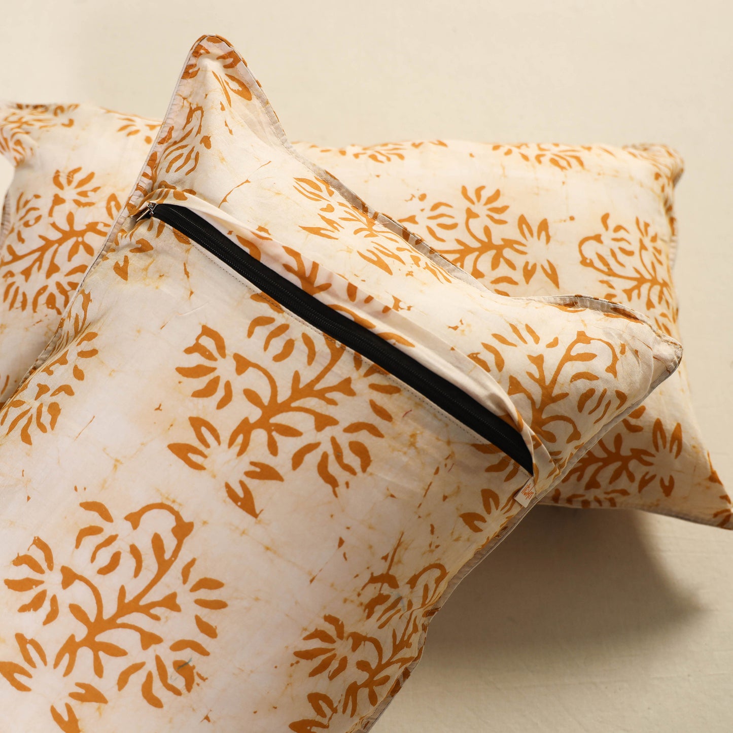 Batik Print Cotton Pillow Covers (Set of 2) 24