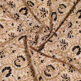 Pedana Hand Block Print Natural Dyed Cotton Kalamkari Scarf 60