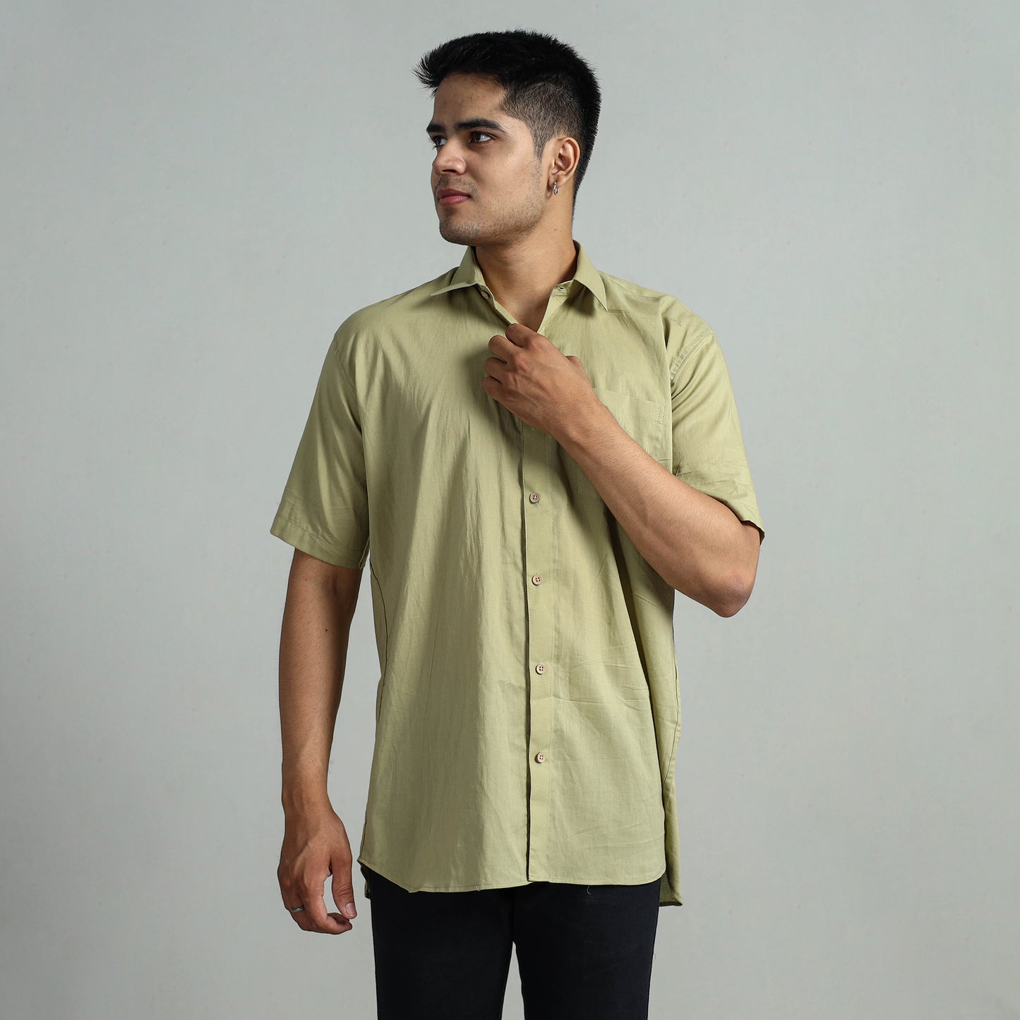 Plain Cotton Shirt