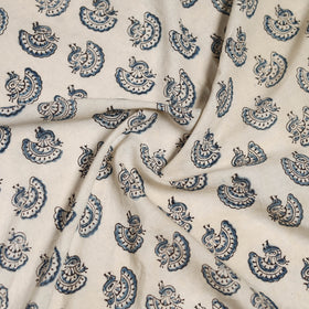 Pedana Hand Block Print Natural Dyed Cotton Kalamkari Scarf 54