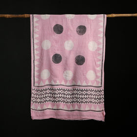 Pure Merino Wool Hand Block Akola Print Stole 17