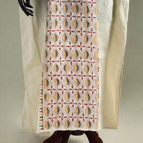 Bengal Kantha Hand Embroidery Cotton Long Kaftan 52