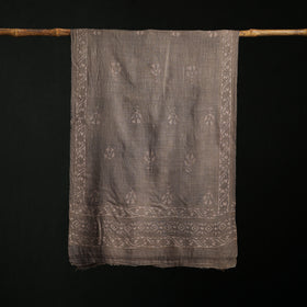 Pure Merino Wool Hand Block Akola Print Stole 22