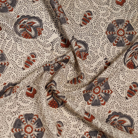 Pedana Hand Block Print Natural Dyed Cotton Kalamkari Scarf 49