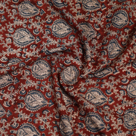 Pedana Hand Block Print Natural Dyed Cotton Kalamkari Scarf 48