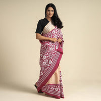 Kantha Embroidery Saree