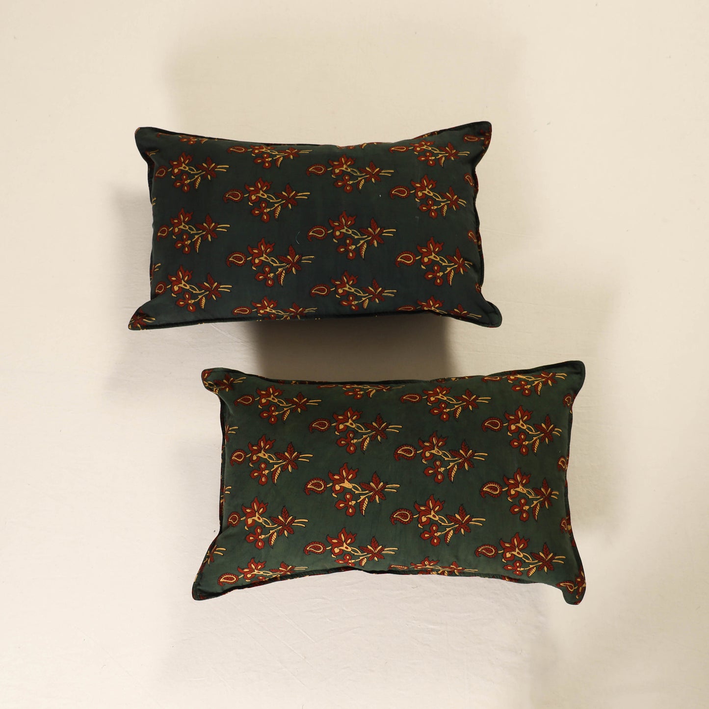 Ajrakh Print Cotton Pillow Cover (Set of 2) 30