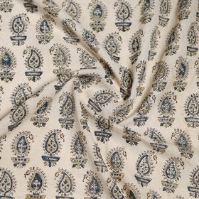 Pedana Hand Block Print Natural Dyed Cotton Kalamkari Scarf 47