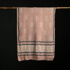 Pure Merino Wool Hand Block Akola Print Stole 27