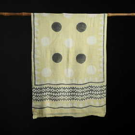 Pure Merino Wool Hand Block Akola Print Stole 29