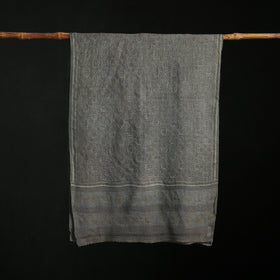 Pure Merino Wool Hand Block Akola Print Stole 31
