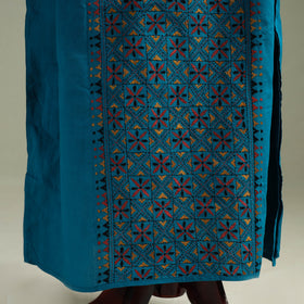Bengal Kantha Hand Embroidery Cotton Long Kaftan 55