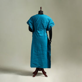 Bengal Kantha Hand Embroidery Cotton Long Kaftan 55