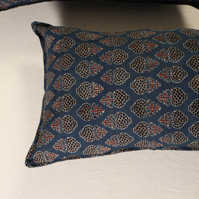 Ajrakh Print Cotton Pillow Cover (Set of 2) 32