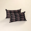 Ajrakh Print Cotton Pillow Cover (Set of 2) 33