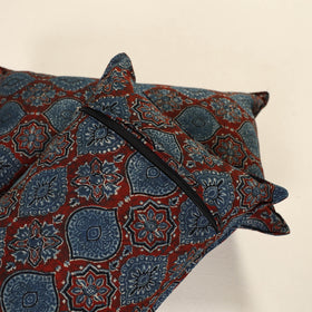 Ajrakh Print Cotton Pillow Cover (Set of 2) 35