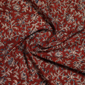 Pedana Hand Block Print Natural Dyed Cotton Kalamkari Scarf 33