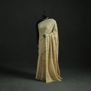 Pure Merino Wool Hand Block Akola Prints Saree 20
