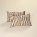 Ajrakh Print Cotton Pillow Cover (Set of 2) 39